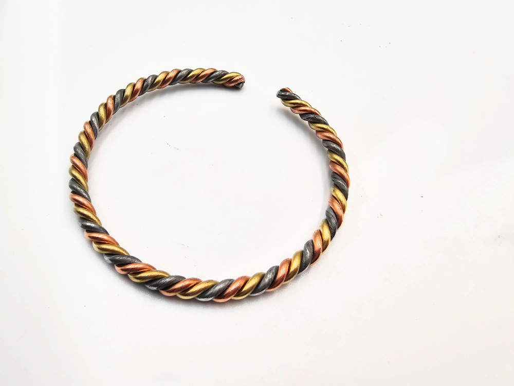 Copper Bracelet Twisted Copper Bangle Twisted