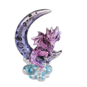 Crescent Creature Dragon statue