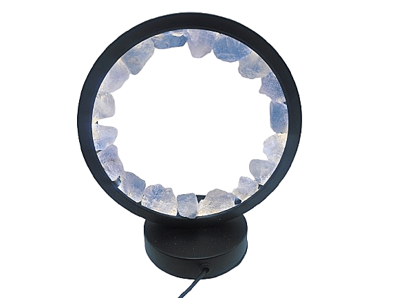 Fluorite Ring Lamp (18cm) Fluorite Ring Lamp (18cm) - Image 2