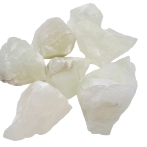 Green Calcite Rough Pieces
