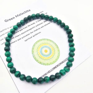 Green Malachite Bangle (4mm)