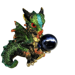 Hatchling Treasure Dragon – Green (5.5cm)