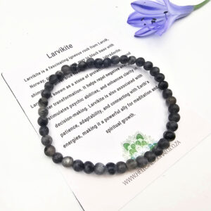 Larvikite Bangle (4mm)