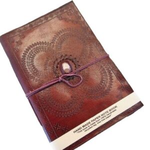 Leather Crystal Journal