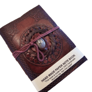 Leather Crystal Journal