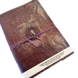 Leather Crystal Journal