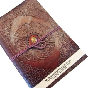 Leather Crystal Journal