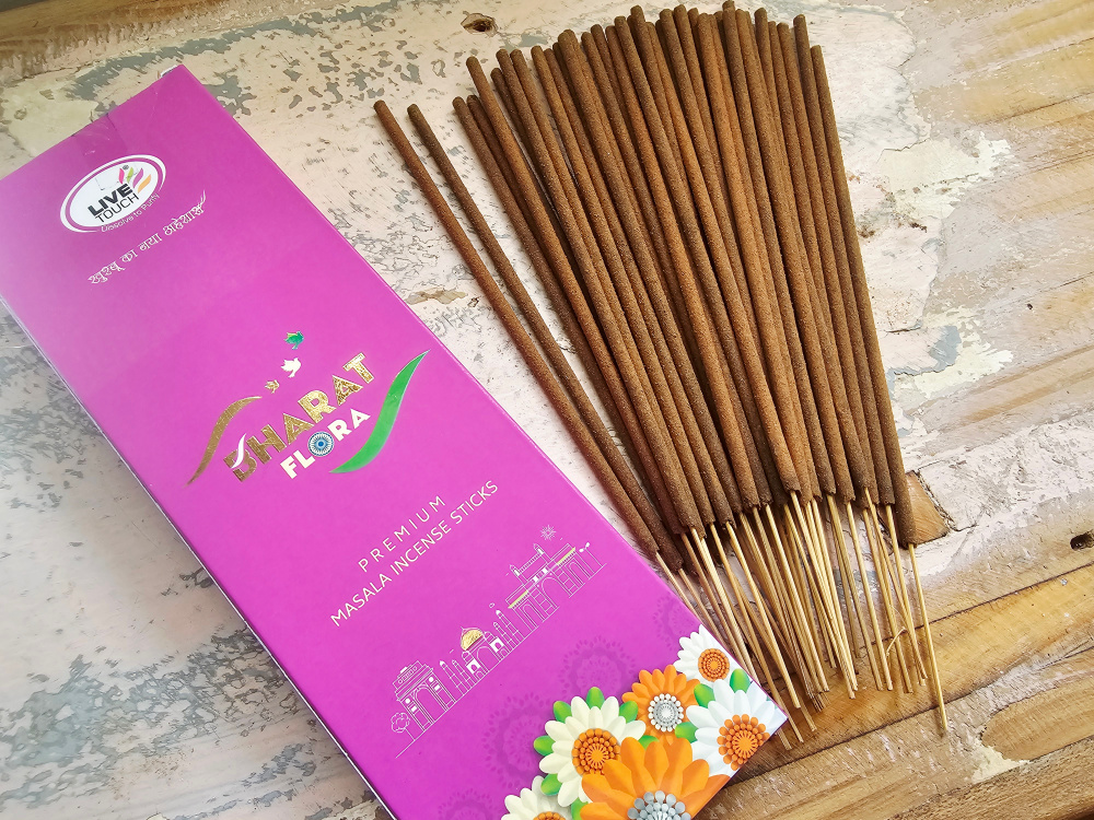 Live Touch Masala Incense Sticks – Bharat Flora Live Touch Masala Incense Sticks