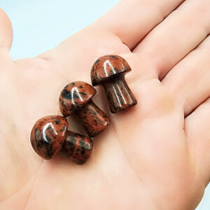 Mahogany Obsidian Mushroom