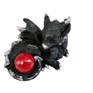 Midnight Treasures Dragon Statue
