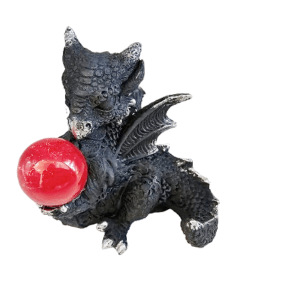 Midnight Treasures Dragon Statue