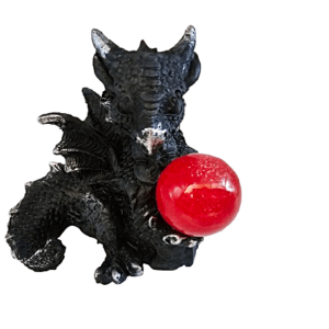 Midnight Treasures Dragon Statue