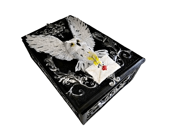 Owl Messenger Box (14cm) Owl Messenger Box