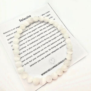 Selenite Bangle