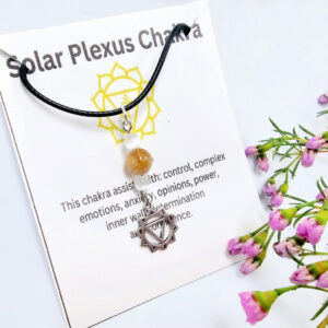 Solar Plexus Chakra Necklace - Citrine