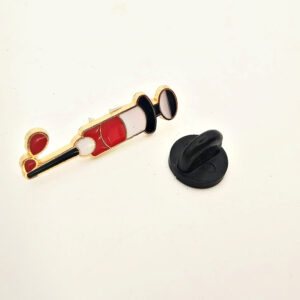 Syringe Pin Badge