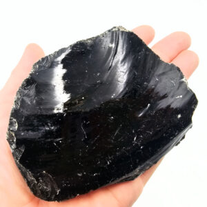 Black Obsidian Rough Large D (348g)