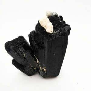 Black Tourmaline Rough O (188g) Aquamarine