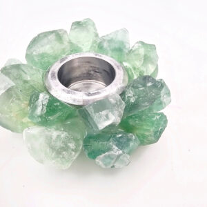 Green Fluorite Candle Holder