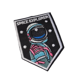 Iron on Patch - Space Explorer (8.5cm)