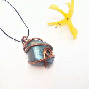 Labradorite Copper Wrap Necklace