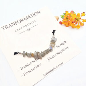 Labradorite Stone Chip Bangle (Transformation)