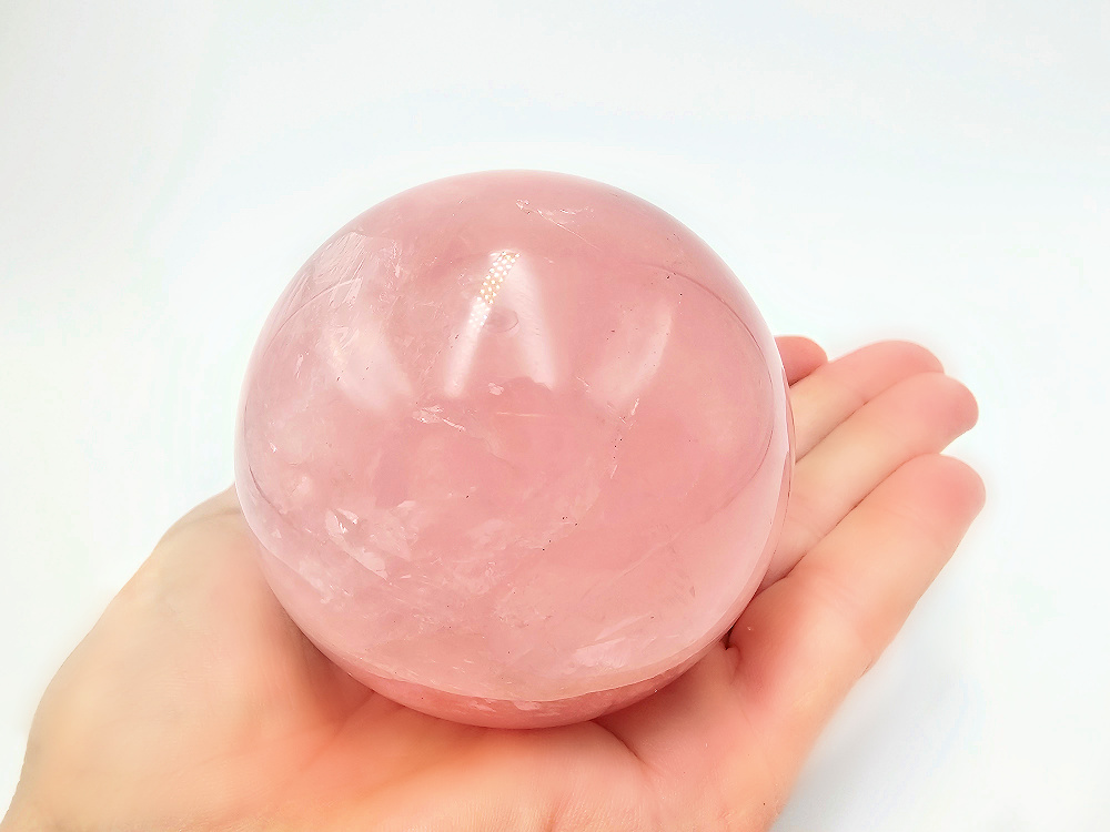 Rose Quartz Sphere A (562g) Rose Quartz Sphere A (562g)
