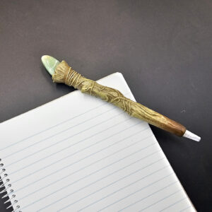 Crystal Writers Pen - Green Aventurine