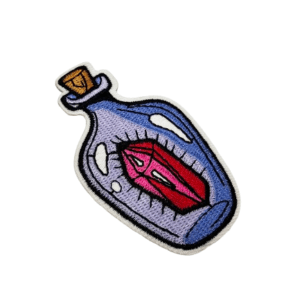 Iron on Patch - Crystal Bottle (7cm)