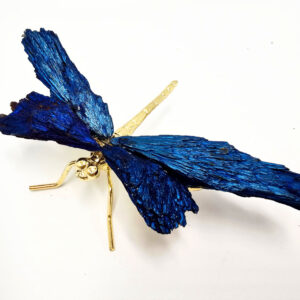 Aura Kyanite Dragonfly Blue (12cm)