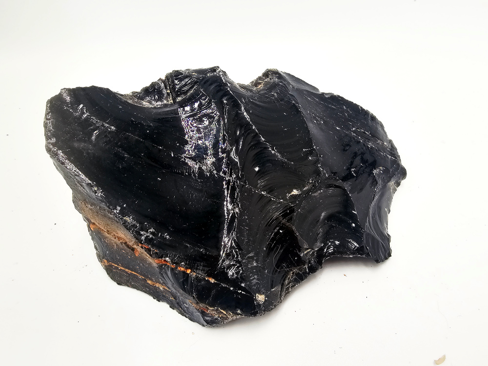 Black Obsidian Rough Large F (424g) Black Obsidian Rough Large F (424g)