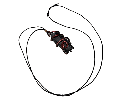 Black Tourmaline Rough Copper Wrap Necklace Black Tourmaline Rough Copper Wrap Necklace - Image 2