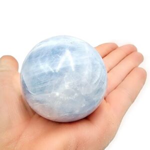 Blue Calcite Sphere A (218g)