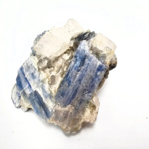 Blue Kyanite Cluster with Quartz C (88g)