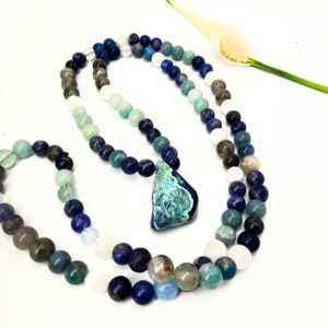 Celestial Voice Mala Necklace