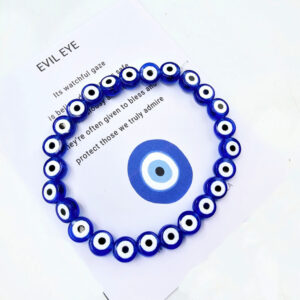 *Evil Eye Round Blue Bangle