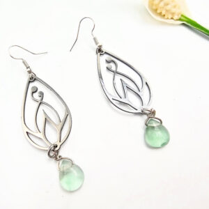 Geometric Crystal Earrings