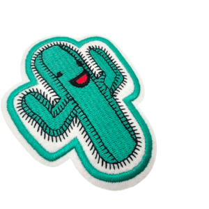 Iron on Patch - Cactus (8cm)