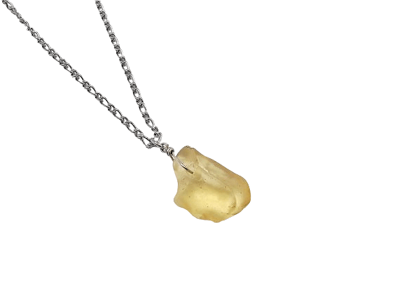 Libyan Desert Glass Necklace A Libyan Desert Glass Necklace A