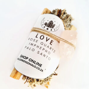 Smudge Stick Love Combo (Rose Quartz)