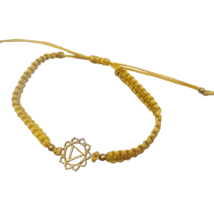 Macrame Chakra Bracelet - Solar Plexus Yellow