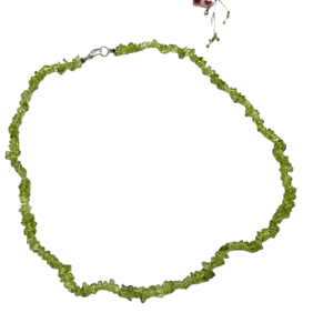 Peridot Chips Chocker Necklace