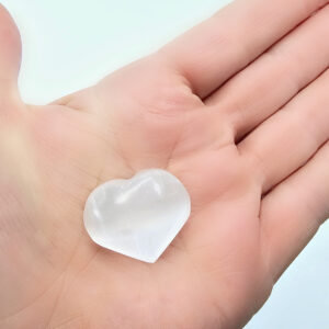 Selenite Heart (3cm)