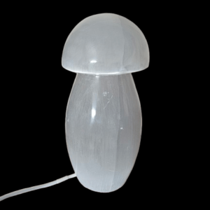 Selenite Mushroom Crystal Lamp