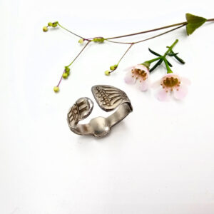 Vintage Spoon Ring -Charmed Grace (M)