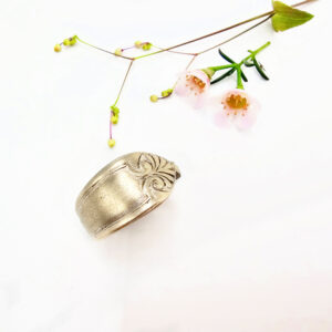 Vintage Spoon Ring - Eternal Bloom (L)
