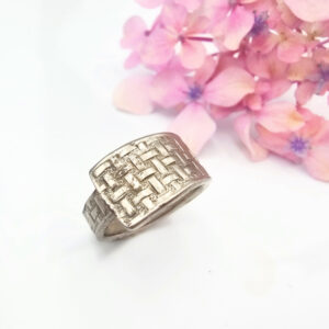Weaved Vintage Spoon Ring S