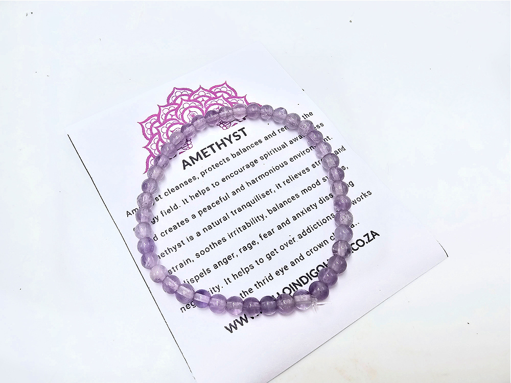 Amethyst Bangle (4mm) Amethyst Bangle (4mm)