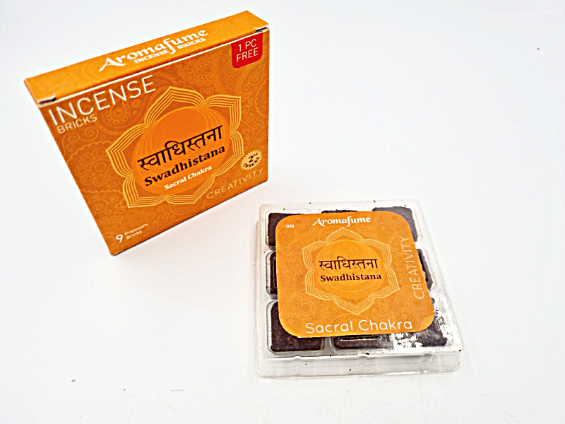 Aromafume Incense Bricks Sacral Chakra Aromafume Incense Bricks Sacral Chakra