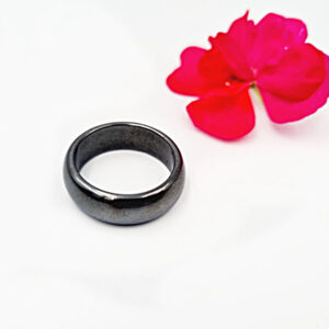 *Hematite Band Ring (Energy Balance)